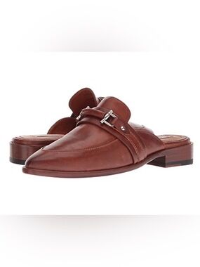 Ariat Two24 Jubilee Brown Leather Loafer Mules with Horsebit Hardware Size 9